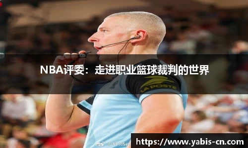 NBA评委：走进职业篮球裁判的世界